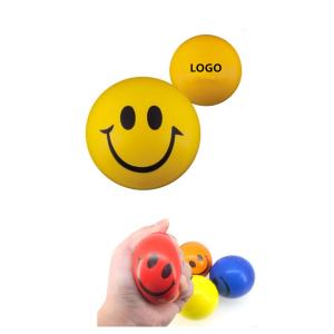 BD5023-Smile Face Promotional Stress Reliever Ball